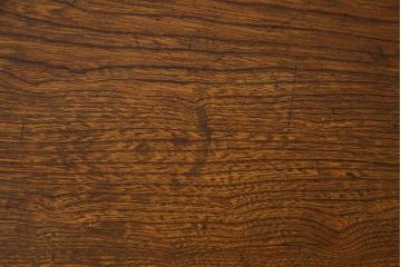 レトロ家具　昭和レトロ　栓材一枚板　懐かしさ漂う味わい深い風合いのちゃぶ台(座卓、折りたたみ机、ローテーブル)