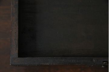 アンティーク雑貨　古民具・骨董　桐材　古い趣が和の雰囲気を高める硯箱(小引き出し、小物入れ)