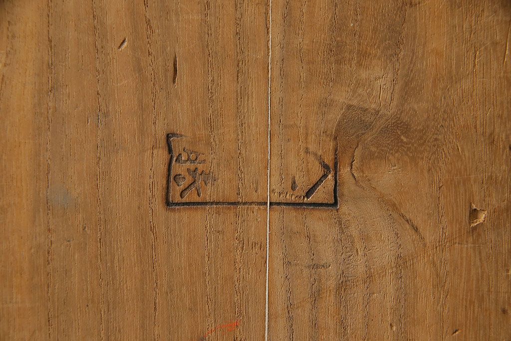 アンティーク雑貨　古民具・骨董　桐材　古い趣が和の雰囲気を高める硯箱(小引き出し、小物入れ)