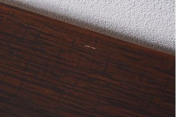 リメイク　朴材一枚板　味わいある古材を使用した鉄脚テーブル(作業台、花台、カフェテーブル)