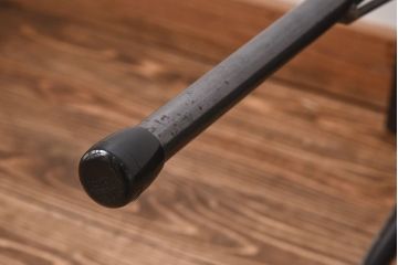 リメイク　朴材一枚板　味わいある古材を使用した鉄脚テーブル(作業台、花台、カフェテーブル)