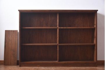 ラフジュ工房オリジナル　古い建具を活かしたガラス戸棚(食器棚、収納棚、陳列棚、キッチンボード)