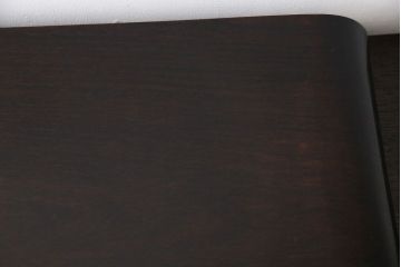 アンティーク雑貨　和製アンティーク　唐木　和モダンの雰囲気漂う大振りな巻き花台(飾り台)