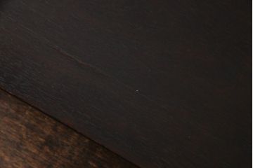 アンティーク雑貨　和製アンティーク　唐木　和モダンの雰囲気漂う大振りな巻き花台(飾り台)