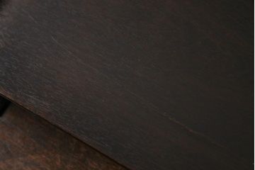 アンティーク雑貨　和製アンティーク　唐木　和モダンの雰囲気漂う大振りな巻き花台(飾り台)