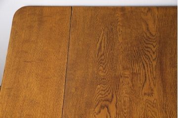 レトロ家具　イギリスビンテージ　オーク材　天板拡張式のレトロなトロリー(キッチンワゴン、サイドテーブル)