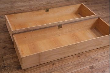 アンティーク家具　昭和初期　栓材　上品な意匠のローチェスト(ローボード、サイドボード、引き出し)(1)