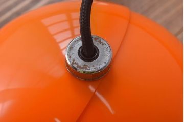 昭和レトロ　つぼみのようなデザインが魅力のシェード(天井照明、ペンダントライト)(1)