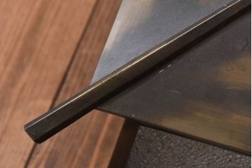 ダイヤガラス入り　和モダンな吊り灯ろう照明(灯籠、天井照明)(1)