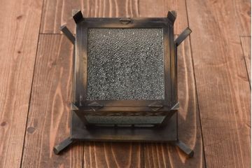 ダイヤガラス入り　和モダンな吊り灯ろう照明(灯籠、天井照明)(1)