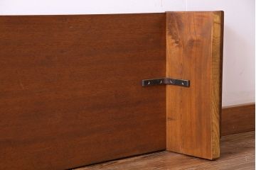 アンティーク家具　昭和　天板一枚板　使い勝手の良い裁ち板(ローテーブル、作業台)(1)