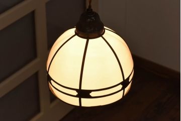 和モダンな雰囲気が魅力的な銅巻きペンダントライト(天井照明、吊り下げ照明、シェード)(1)