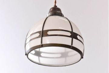 和モダンな雰囲気が魅力的な銅巻きペンダントライト(天井照明、吊り下げ照明、シェード)(1)