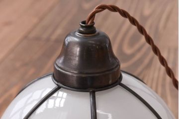 和モダンな雰囲気が魅力的な銅巻きペンダントライト(天井照明、吊り下げ照明、シェード)(1)