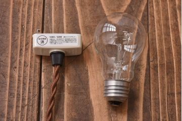 昭和レトロ　柔らかな光を作り出す平笠シェードのペンダントライト(天井照明、吊り下げ照明、電笠)(2)