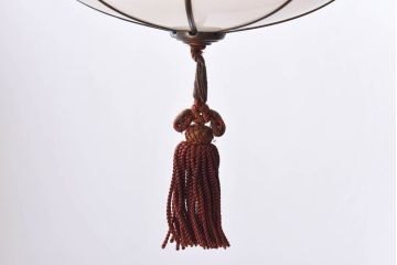 昭和期　雰囲気づくりに活躍するタッセル付き天井照明(吊り照明、電笠、シェード)