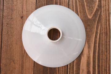 昭和レトロな空間にぴったりの平笠シェード(天井照明、ペンダントライト、電笠)(2)