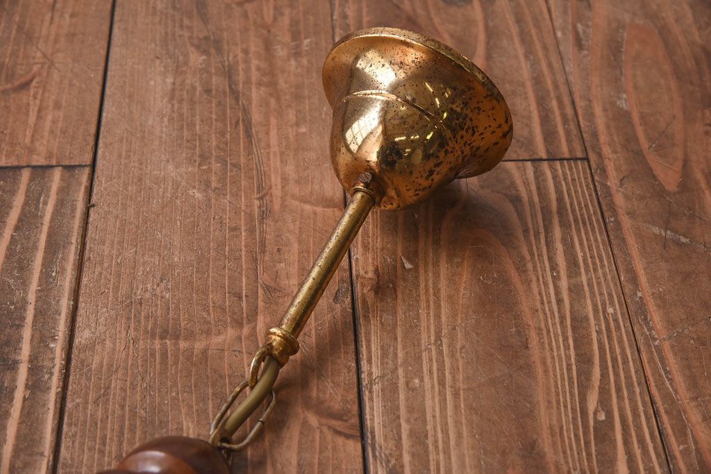 イタリアビンテージ　シックな高級感を演出するシャンデリア(天井照明、ランプ)