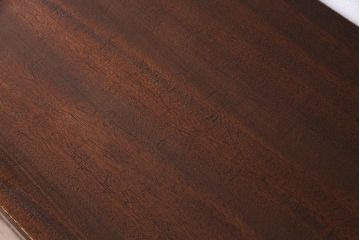 ラワン材一枚板　趣のある古材で作成したリメイク鉄脚テーブル(飾り台、カウンターテーブル)