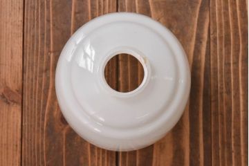 昭和レトロ　丸みを帯びた筒型のシェードが愛らしいペンダントライト(天井照明、吊り下げ照明)