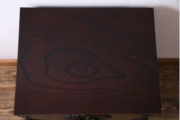 中古　岩谷堂箪笥　開き戸付き　上質な和の雰囲気漂う立長箪笥(和タンス・チェスト)(定価約38万円)