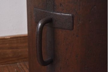 アンティーク雑貨　和製アンティーク　使い込まれた古い木の質感が味わい深い一斗升(一斗マス)