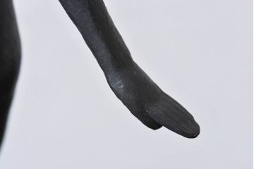 アンティーク雑貨　昭和期　藤井浩祐作　共箱付き　青銅女身像「平和」(ブロンズ像)