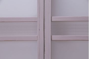 淡いカラーが可愛らしいペイントガラス戸(窓)2枚セット