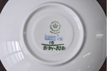 アンティーク雑貨　中古　ROYAL COPENHAGEN(ロイヤルコペンハーゲン)　blue flower　カップ&ソーサー(コーヒーカップ、洋食器)2客セット