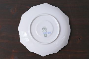 アンティーク雑貨　中古　ROYAL COPENHAGEN(ロイヤルコペンハーゲン)　ブルーフルーテッド　フルレース　カップ&ソーサー(ティーカップ、洋食器)2客セット(定価約8万6千円)(1)
