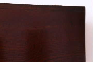 アンティーク雑貨　和製アンティーク　ケヤキ古材　力強い杢目が美しい一枚板の飾り台(陳列台、花台、材料)