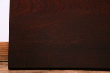 アンティーク雑貨　和製アンティーク　ケヤキ古材　力強い杢目が美しい一枚板の飾り台(陳列台、花台、材料)