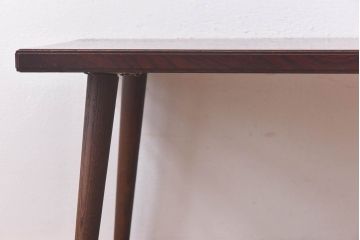 リメイク　ケヤキ材一枚板　漆塗りの上質なセンターテーブル(ローテーブル)