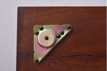 リメイク　ケヤキ材一枚板　漆塗りの上質なセンターテーブル(ローテーブル)