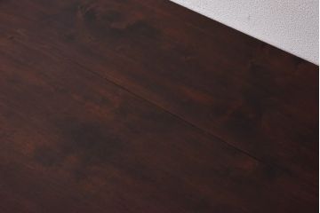 昭和初期　ヒノキ材の落ち着いた木味が魅力のリメイク鉄脚テーブル(作業台、カフェテーブル)
