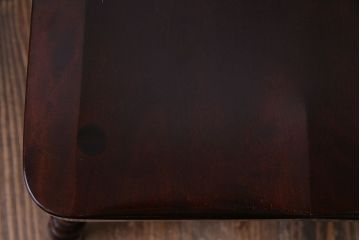 中古　松本民芸家具　#1　アンティーク調にも馴染む安川式スピンドルチェア(ダイニングチェア)(1)
