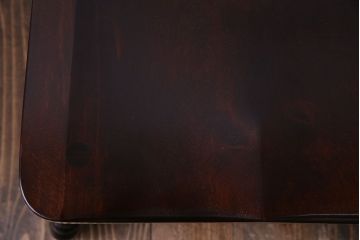 中古　松本民芸家具　#1　アンティーク調にも馴染む安川式スピンドルチェア(ダイニングチェア)(2)