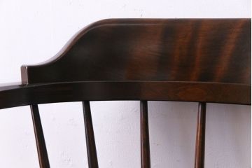 中古　松本民芸家具　91型　落ち着いた雰囲気漂うキャプテンチェア(アームチェア)(1)