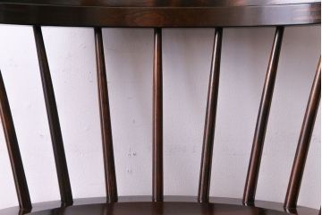 中古　松本民芸家具　91型　落ち着いた雰囲気漂うキャプテンチェア(アームチェア)(1)