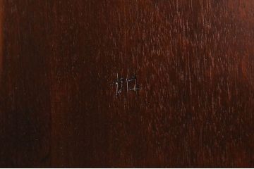 中古　松本民芸家具　91型　落ち着いた雰囲気漂うキャプテンチェア(アームチェア)(1)