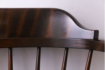 中古　松本民芸家具　91型　落ち着いた雰囲気漂うキャプテンチェア(アームチェア)(1)