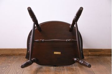 中古　松本民芸家具　91型　落ち着いた雰囲気漂うキャプテンチェア(アーム  チェア)(2)