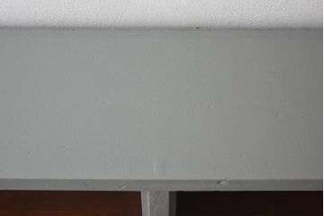 アンティーク家具　ペイントカラーと木のコントラストが素敵なオープンラック(陳列棚、本棚、ブックシェルフ)