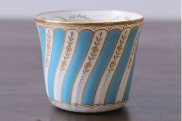 アンティーク雑貨　中古　ノリタケ(Noritake、則武)　ダイヤモンドコレクション印　カップ&ソーサー2客セット(洋食器)(2)