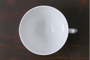 アンティーク雑貨　中古　ROYAL COPENHAGEN(ロイヤルコペンハーゲン)　ブルーフラワー　プレイン　カップ&ソーサー(コーヒーカップ、洋食器)2客セット(3)