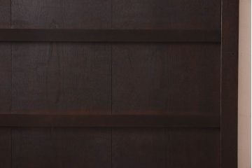 和製アンティーク　総栗材　古い金具が渋い味わいの蔵戸(板戸、引き戸、建具、玄関戸)