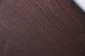 レトロ家具　昭和レトロ　桐材　丸みを帯びたフォルムが可愛らしい脚付きローボード(戸棚、収納棚)