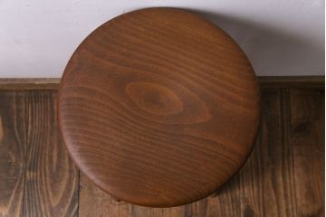 レトロ家具　昭和レトロ　柔らかな佇まいが魅力のスツール(椅子、チェア)