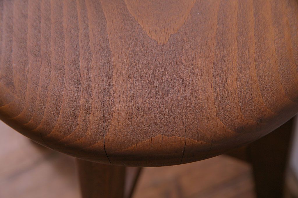 レトロ家具　昭和レトロ　柔らかな佇まいが魅力のスツール(椅子、チェア)