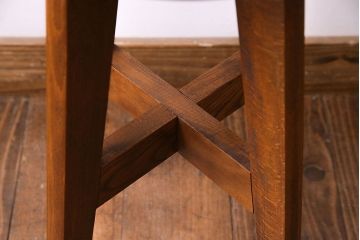 レトロ家具　昭和レトロ　柔らかな佇まいが魅力のスツール(椅子、チェア)